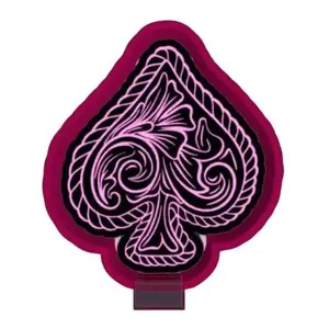 Tooled Spade Freshie Mold & 3D Printed Mold Housing Option