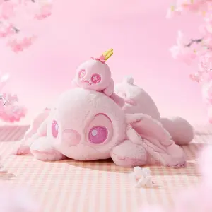 Disney Stitch Sakura Season Plush Toy,Adorable Anime Figure for Easter, Birthday Gifts, Easter Basket Stuffers, Valentine's Day Gift for Her/Him, Kids, Fans,Christmas Gifts(1pc)