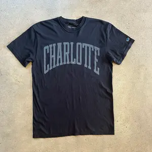 Glory Days Apparel -  Charlotte Color Stack Black T-Shirt