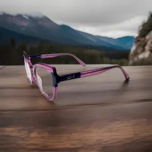 KARL LAGERFELD Premium Glasses for Women 100% Original with Pink and Purple Frame