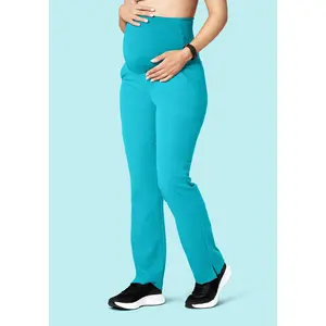 Maternity Cargos Teal Maternity Cargos Teal