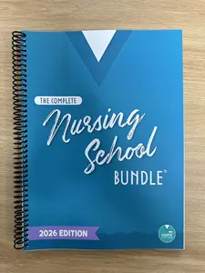 The Complete Nursing School Bundle | 2026 Edition | Spiral Bound