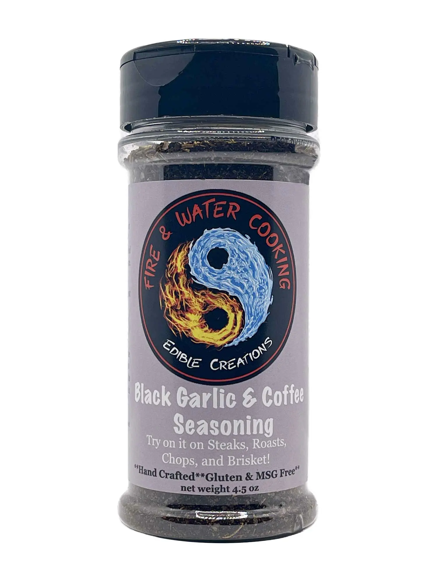 Fire & Water Cooking Black Garlic Coffee Seasoning