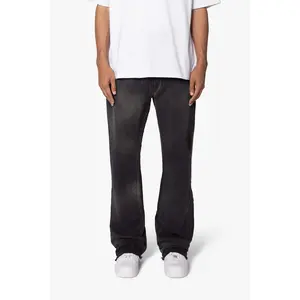 mnml Faded Bootcut Sweatpants - Washed Black