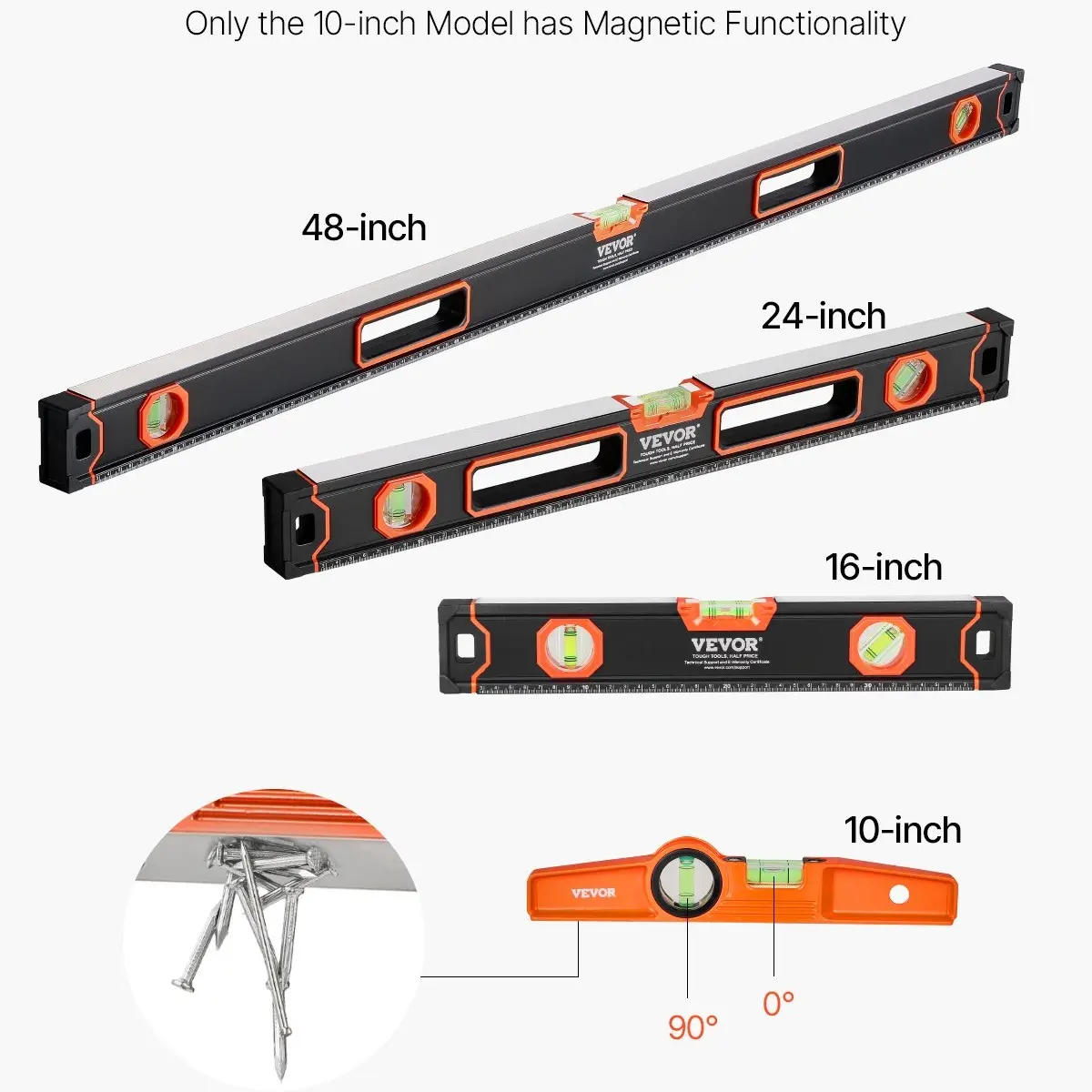 No Magnetic - Set 4 of 48/24/16/10