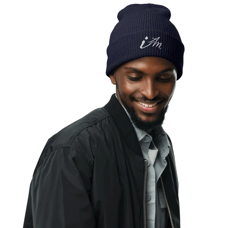 I AM Invision Align Manifest Knit Honeycomb Beanie
