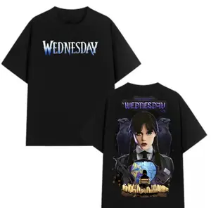 Wednesday Season 2 Tshirt,The Return Of Addams Tshirt,Halloween Movie Tshirt,Graphic tshirt,Full Size,Full