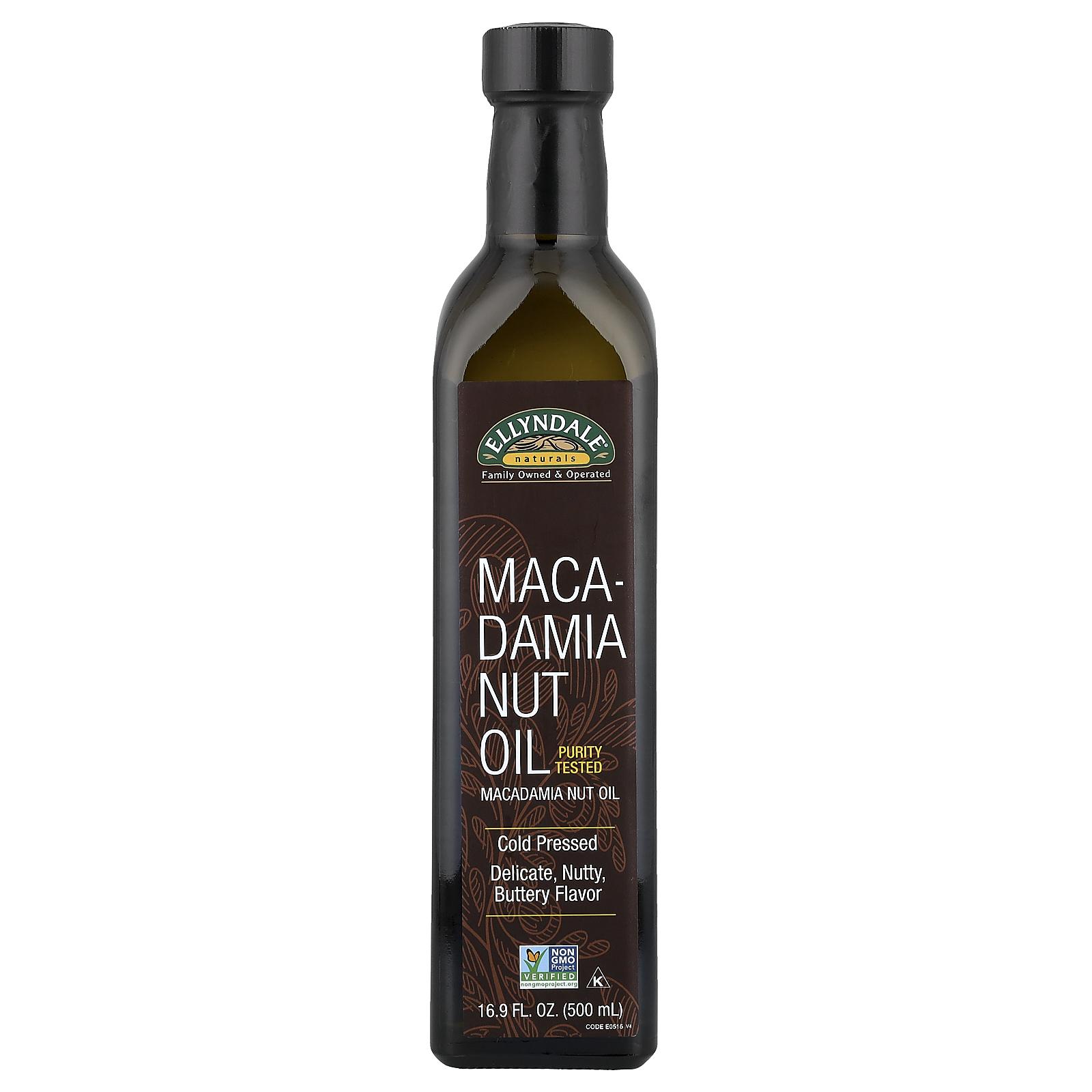 NOW Foods Ellyndale® Naturals, Macadamia Nut Oil, 16.9 fl oz (500 ml)