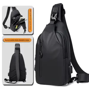 Comfortable Sports Sling Bag - Multi-Functional Chest Pack with Adjustable Strap for Everyday Outdoor Use