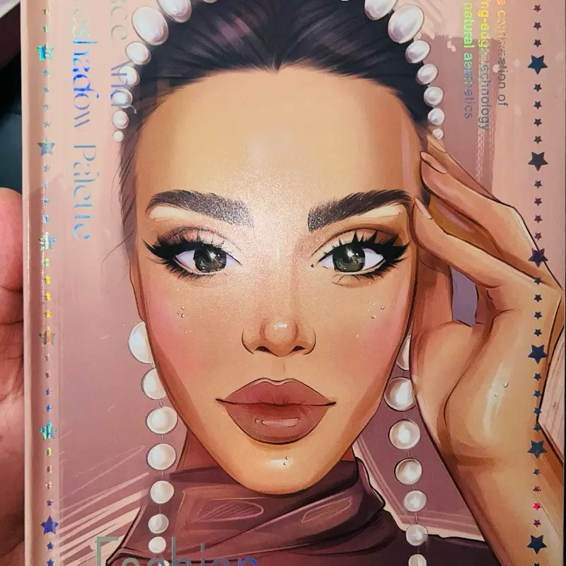 Eyeshadow Pallets - Cosmetic Product Image Description Provided