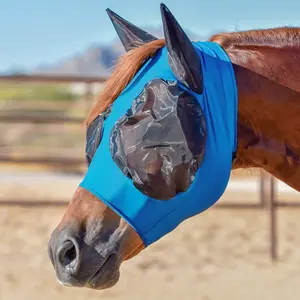 Schneiders UltraFlex Comfort Plus Bug Eye Zipper Fly Mask with Forelock Saver