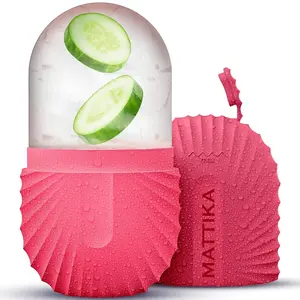 Ice Roller for Face & Eyes – Pink | Instant Puff Relief, Tightens Pores & Boosts Radiance