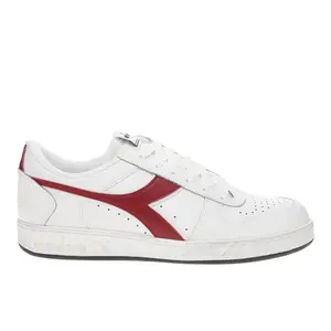 diadora Mens Magic Basket Low Icona Lace Up Sneakers Shoes Casual - White