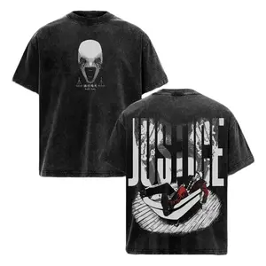 Gothic Jujutsu Kaisen Hiromi Higuruma Anime Shirt - Vintage Washed Black Oversized Graphic Tee for Streetwear Fans! Heavyweight Judgeman Justice T-Shirt Y2K Dark Manga Clothing Aesthetic Men Women Gym Pump Cover Japanese Anime Merch Exclusive Drop 2026.