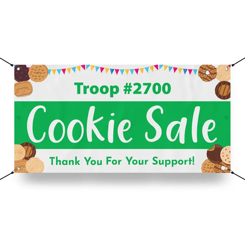 Cookie Vinyl Banners