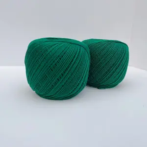 6# Lace Yarn for Handmade Crafts, Medium Fine Crochet Thread, DIY Dolls, Shawls, Clothing, Perfect for Creative Projects