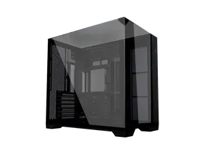LIAN LI O11 vision compact black  color Aluminum / Steel / Tempered Glass ATX Mid Tower computer Case ----O11VPX