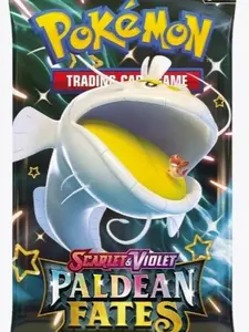 (Live Rip) Pokemon English Paldean Fates Booster Pack