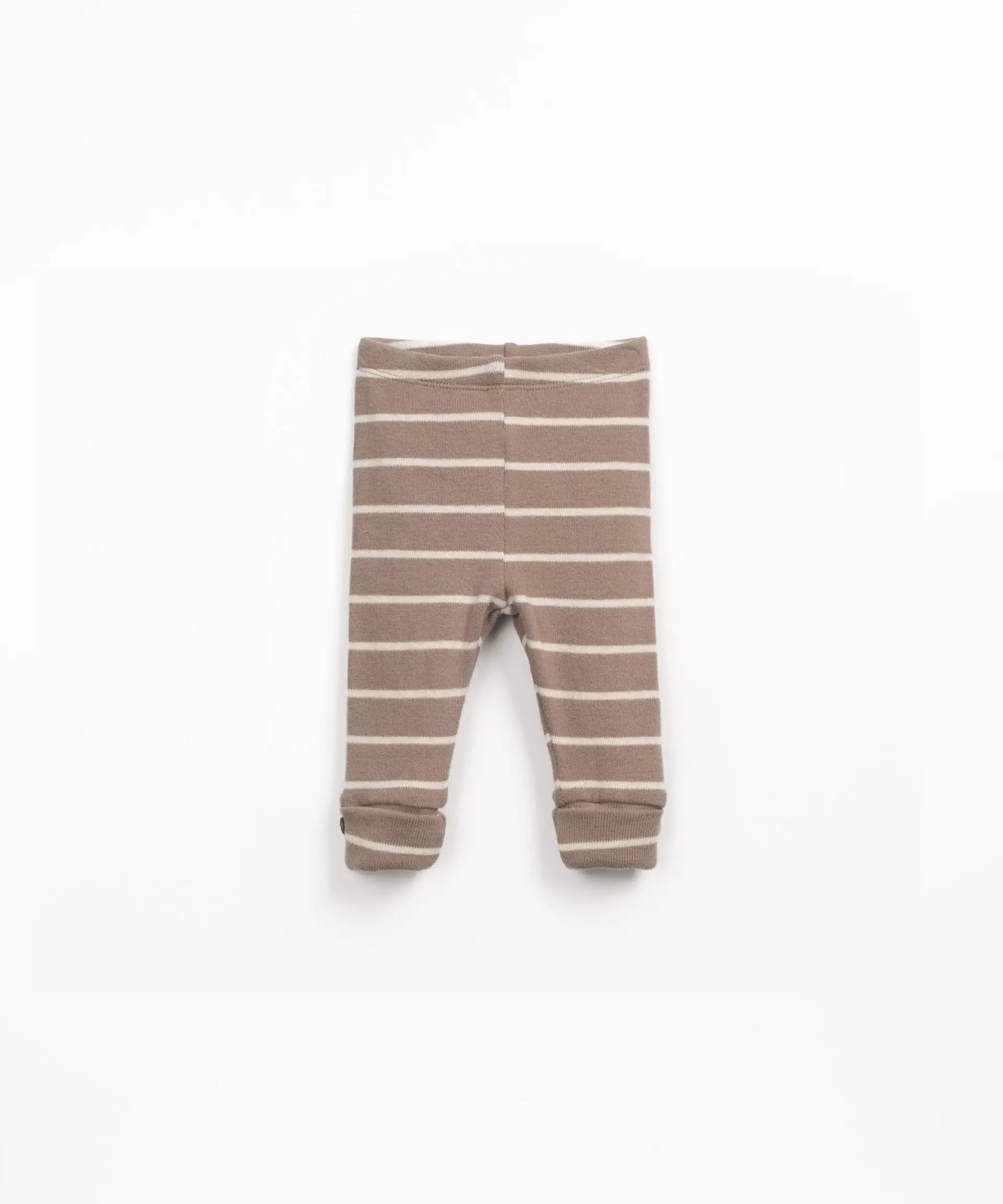 Striped Jersey Leggings || Pencil