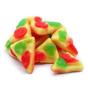 Pizza Gummy Slices - Pizza shaped fruity gummy bulk candy gummies