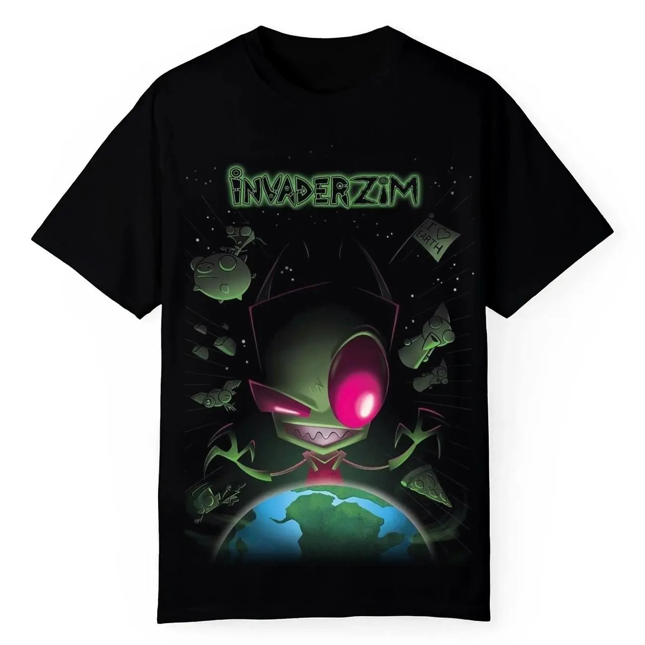 Invader Zim GIR Graphic T-Shirt Cute Funny Tee XY130406