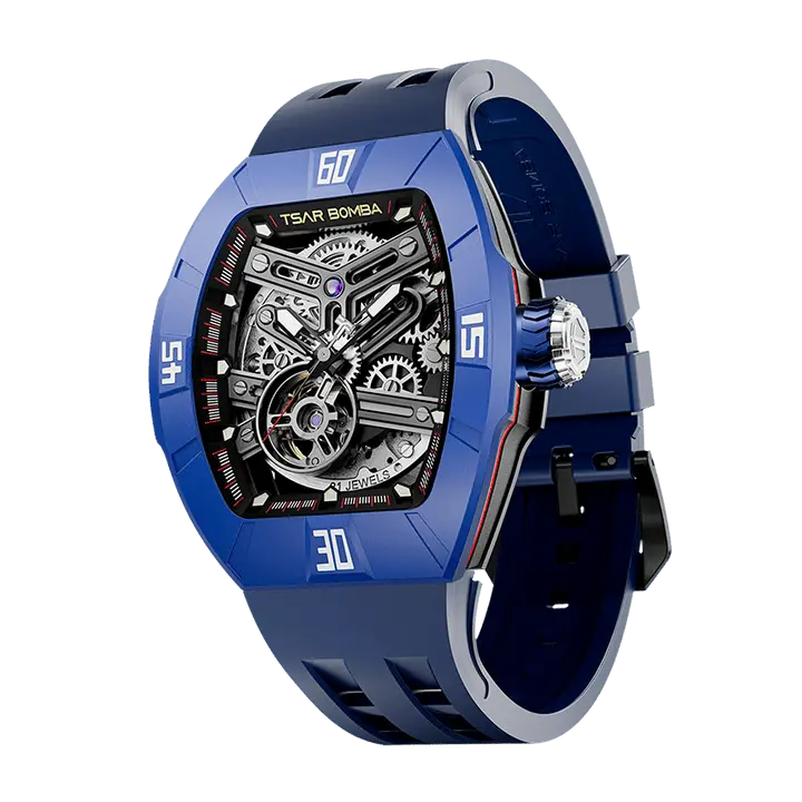 Fluororubber-Dynamic Blue