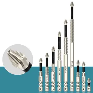 K5 Impact Resistant Non Slip Bit, K5 Anti Slip Bits, Lifesparking High Magnetic Screwdriver Drill Bit Set, Universal Impact Resistant Non Slip Bits