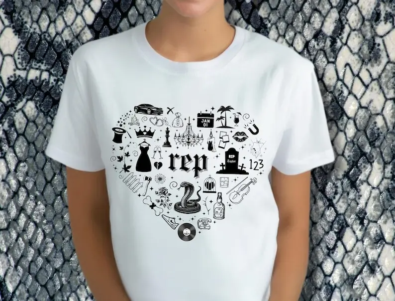 Rep Era Tshirt | Eras Tour Merch | In My Rep Era Tee | Birthday Gift for Girlfriend | Organic Cotton Tee | Music Tshirt