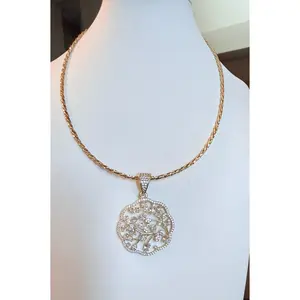 Blossom Filigree Choker Necklace