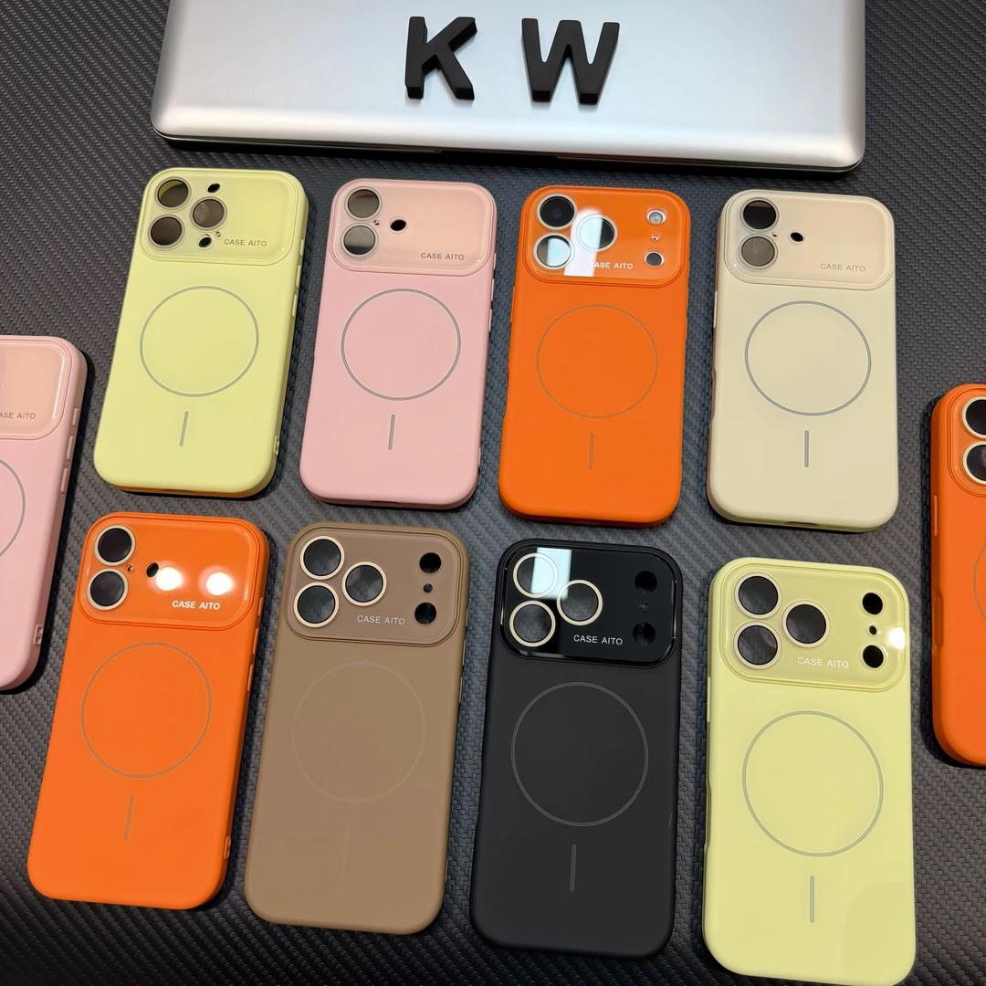 Minimalist Solid Color Protective Case for iPhone 17/16/15/14/13 Series-995