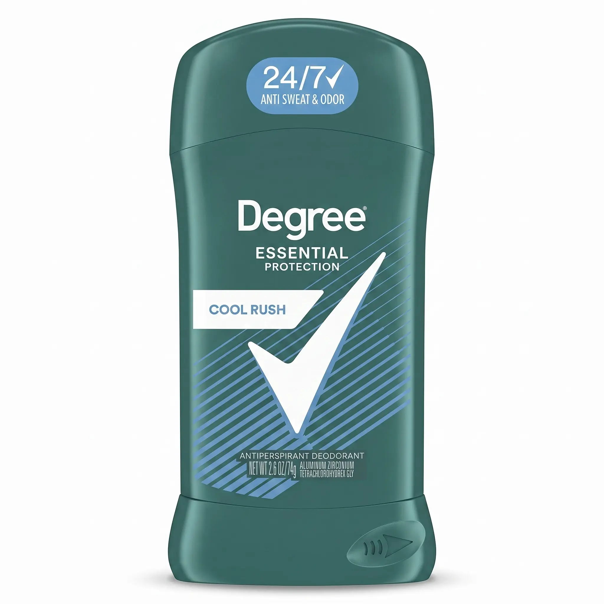 Degree Men Dry Protection Antiperspirant, Cool Rush, 2.6 oz., Pack of 1 Sweat Control Daily Body Care