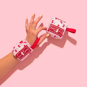 Cherry Wrist Wraps – Weightlifting Wrist Support