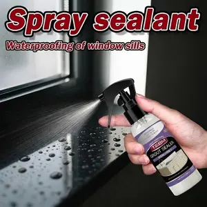Eco-Friendly Spray Sealant, Quick-Dry Professional Grade, Non-Yellowing, Flexible, Waterproof, Non-Toxic, Ideal for DIY, Furniture, Roof Leak Repair, Home & Garden