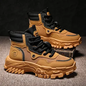Men's Shoes New Casual Versatile Fashion Wearable Trend Shoes Men's Breathable Cargo Shoes