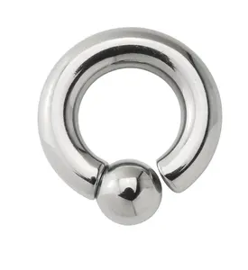 Internally Threaded Titanium Captive Bead Ring