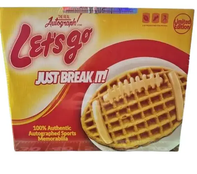 PYT for one Let's Go Box, Signed Football, Cleat, Funko or trading cards #100