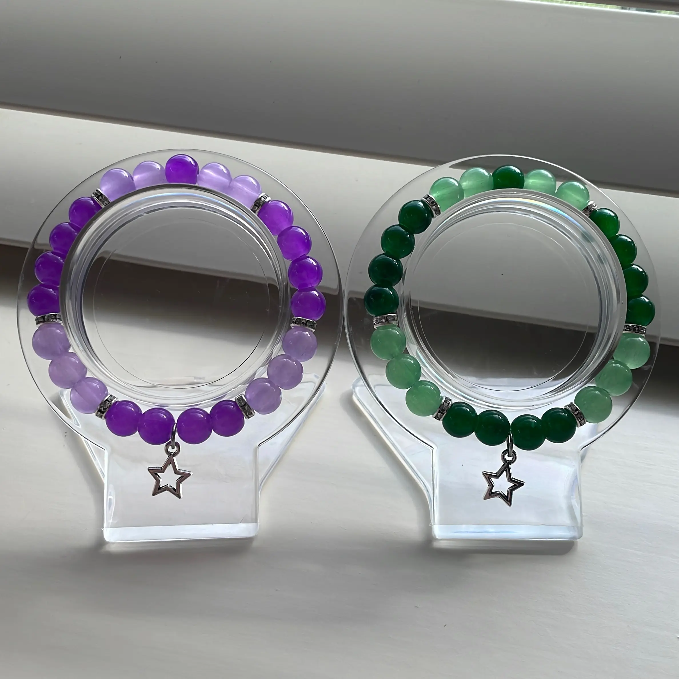 teen monster matchings bracelets green and purple set teen monster matchings bracelets green and purple set