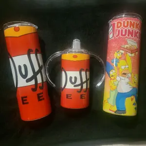 Simpsons tumbler set
