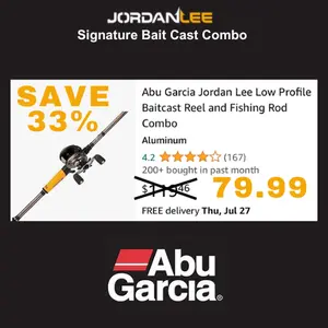 Abu Garcia Jordon Lee Bait Caster Combo