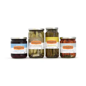 Spicy Gift Pack - Assorted 4 Jar Set of Spicy Pickles and Veggies