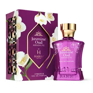HABIBI NEW YORK Jasmine Oud Absolute Eau de Parfum - Warm Woody Scent with Jasmine & Oud Notes for Women - Elegant Evening Fragrance