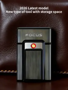 Portable Multi-Tool with USB Storage, Rechargeable & Windproof Daily Necessity, Holds 20 Items, Ideal Birthday Gift for Boys & Suitable for All Genders