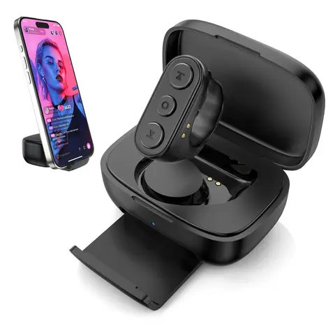Wireless Remote Control for Short Video App, Bluetooth-compatible Scrolling Ring, Page Turner Compatible with Kindle APP, Wireless Camera Remote Shutter Compatible with iPhone iPad Android, Camera Accessories