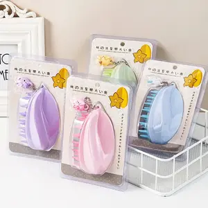 Head Massage Shampoo Brush, Scalp Exfoliating Scrubber, Soft Hair Care Tool for Wet & Dry Use, Suitable for Men & Women