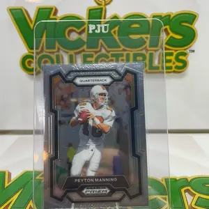 Panini 2024 Prizm Draft Picks Peyton Manning Quarterback Collectible Card