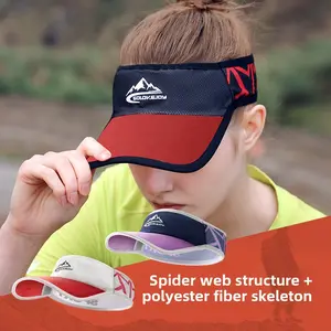 Outdoor marathon running sports hat men's and women's summer sunshade sunscreen empty top hat sweatproof quick-drying tennis hat