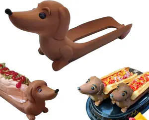 Dachshund Shaped Serving Tray - Funny Hot Dog & Sushi Plate, Cute Puppy Candy Dish for Snacks, Sandwiches, Home Decor, Great Gift for Dachshund Lovers #DogLover #UniqueGifts