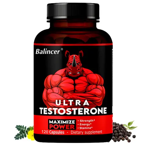 Balincer Testo Health Supplements,Supports energy, stamina, and endurance, 120 Capsules