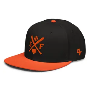 San Francisco Baseball Bats Retro SF Snapback Hat Baseball Cap