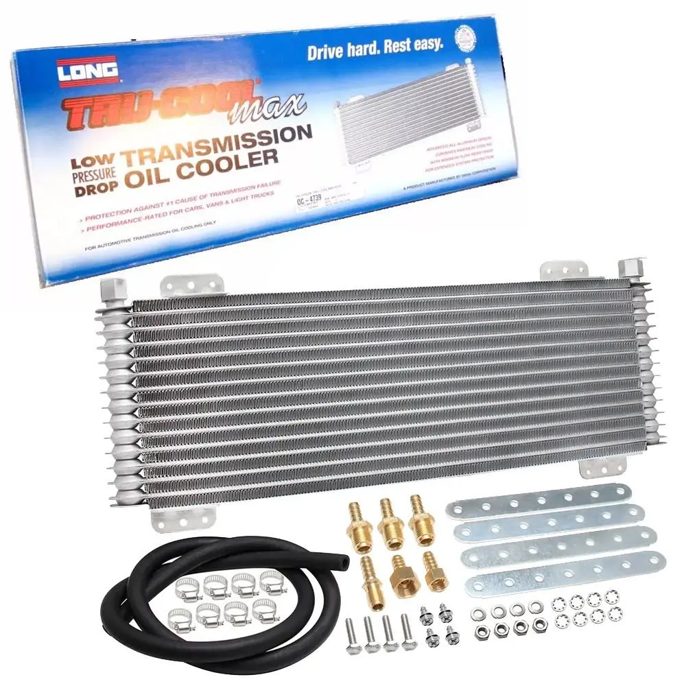 Tru◇Cool Max 40,000 40K GVW Transmission Performance Oil Cooler Heavy Duty47391